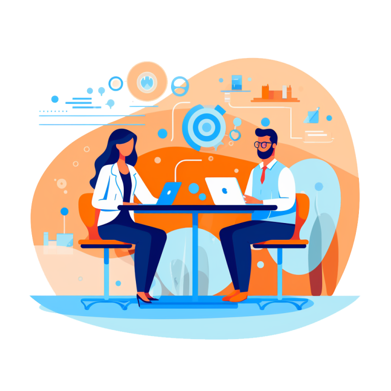 illustration vie professionnel